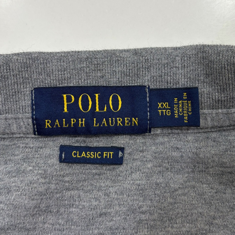 Polo Ralph Lauren Classic Gray Polo Shirt - Picture 4 of 11